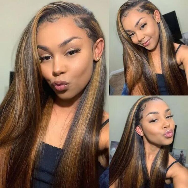 CIARA Hair Highlight Balayage Body Wave Honey Blonde 13x6 HD Transparent Lace Front Wigs for Women Lace Front Wig Human Hair